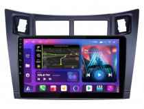 TOYOTA Yaris, Vitz, Platz Переходная рамка 9" 3022LR_FM9 чер - 1